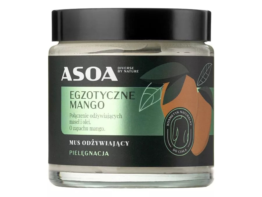 Asoa - Odżywcze Masło Do Ciała Egzotyczne Mango z Masłem Shea - 120ml