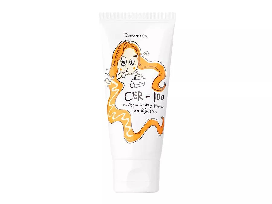 Elizavecca - CER-100 Collagen Coating Protein Ion Injection - Regenerująca Maska do Włosów z Kolagenem i Proteinami - 50ml