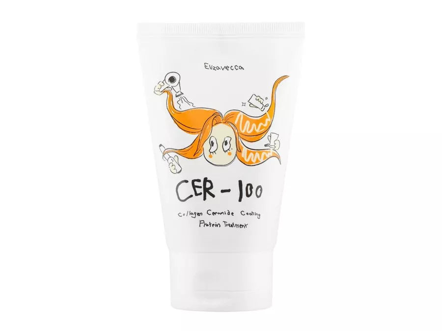 Elizavecca - Milky Piggy CER-100 Collagen Ceramide Coating Protein Hair Treatment - Regenerująca Maska do Włosów z Kolagenem i Ceramidami - 100ml