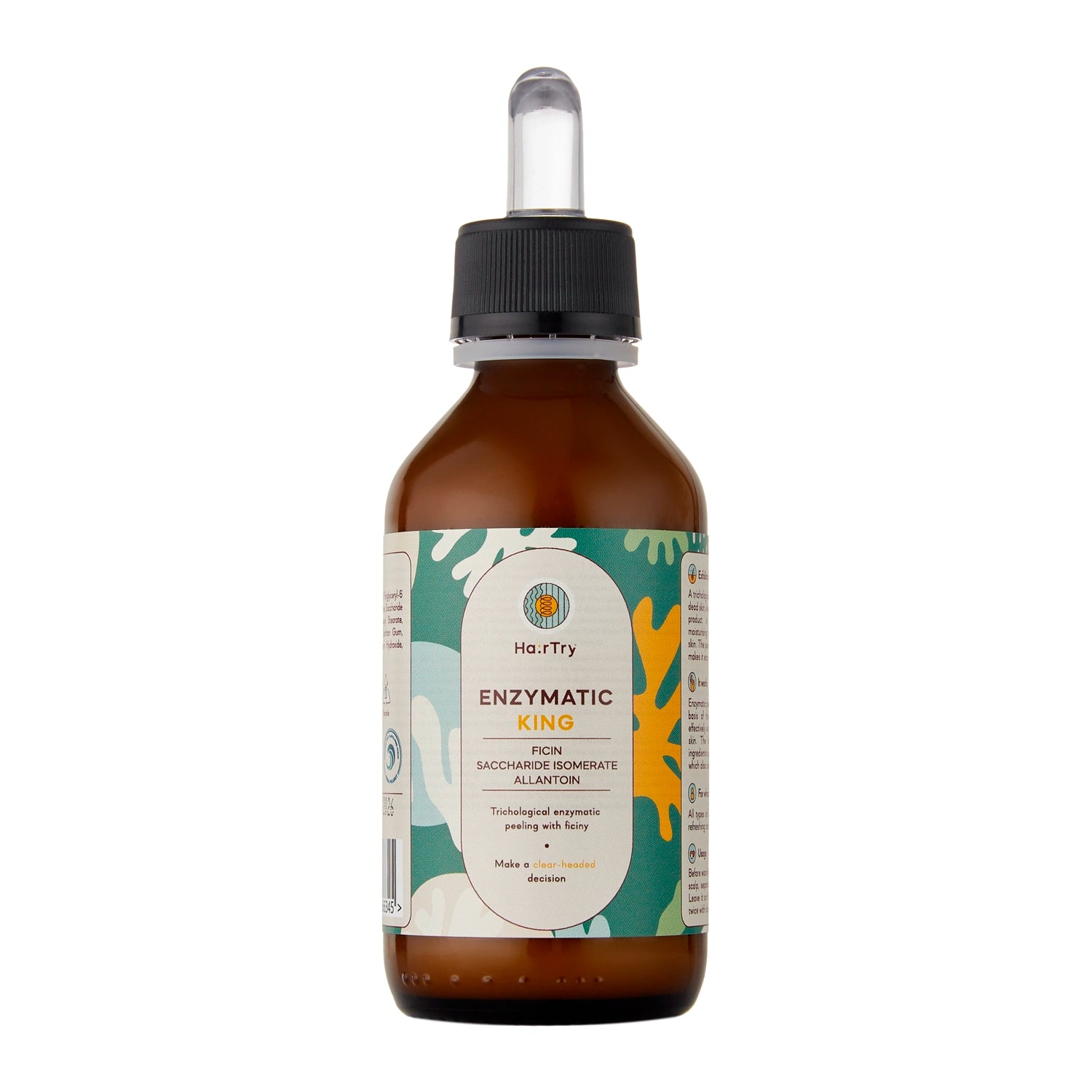 HairTry - Enzymatic King - Trychologiczny Peeling Enzymatyczny z Ficyną - 100ml