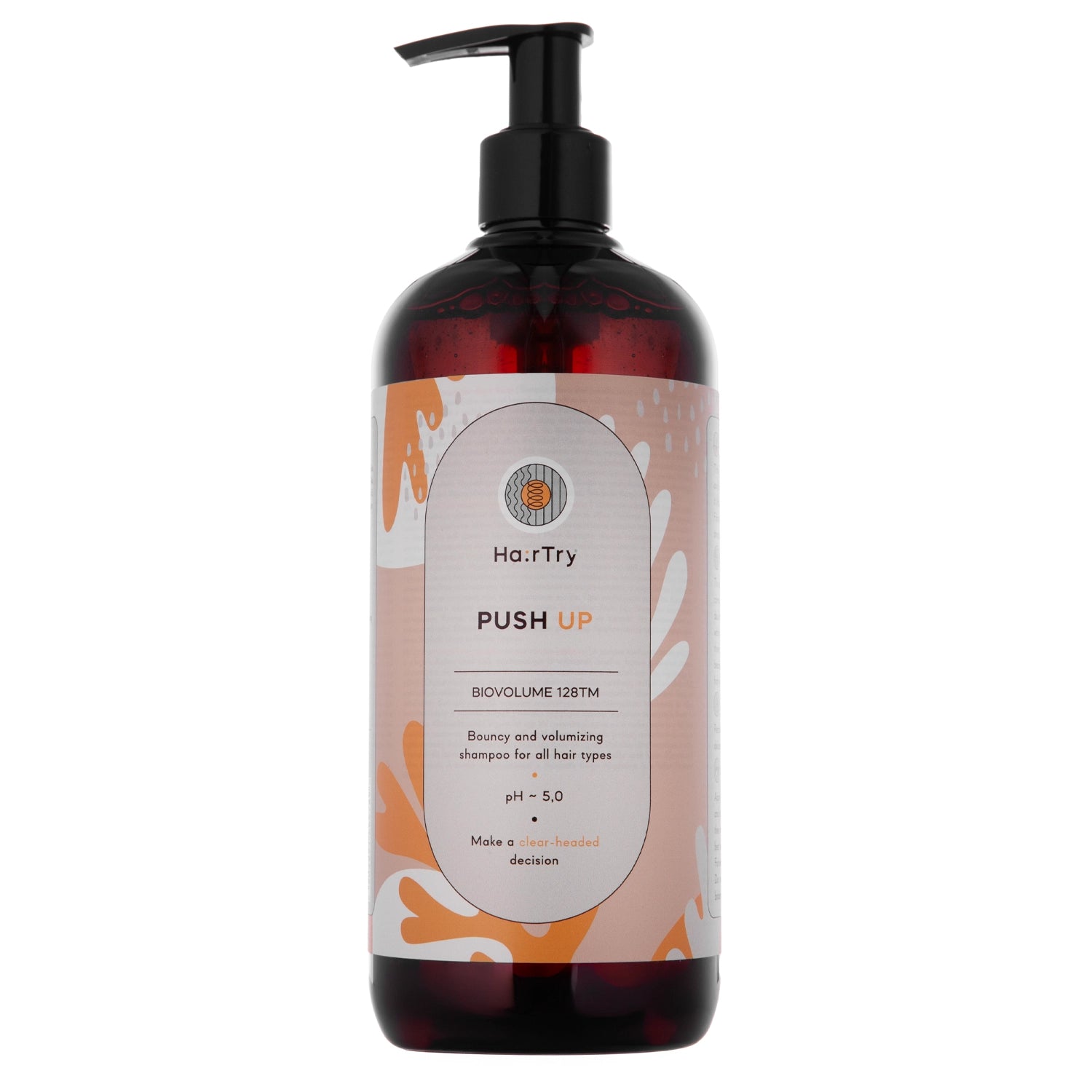 HairTry - Push Up - Szampon dodający sprężystości i objętości - 500 ml
