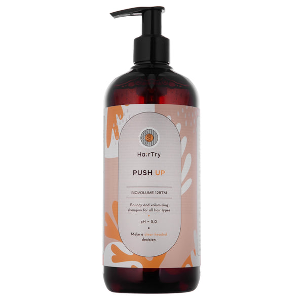 HairTry - Push Up - Szampon dodający sprężystości i objętości - 500 ml